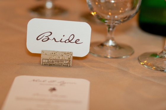 Menu and place cards